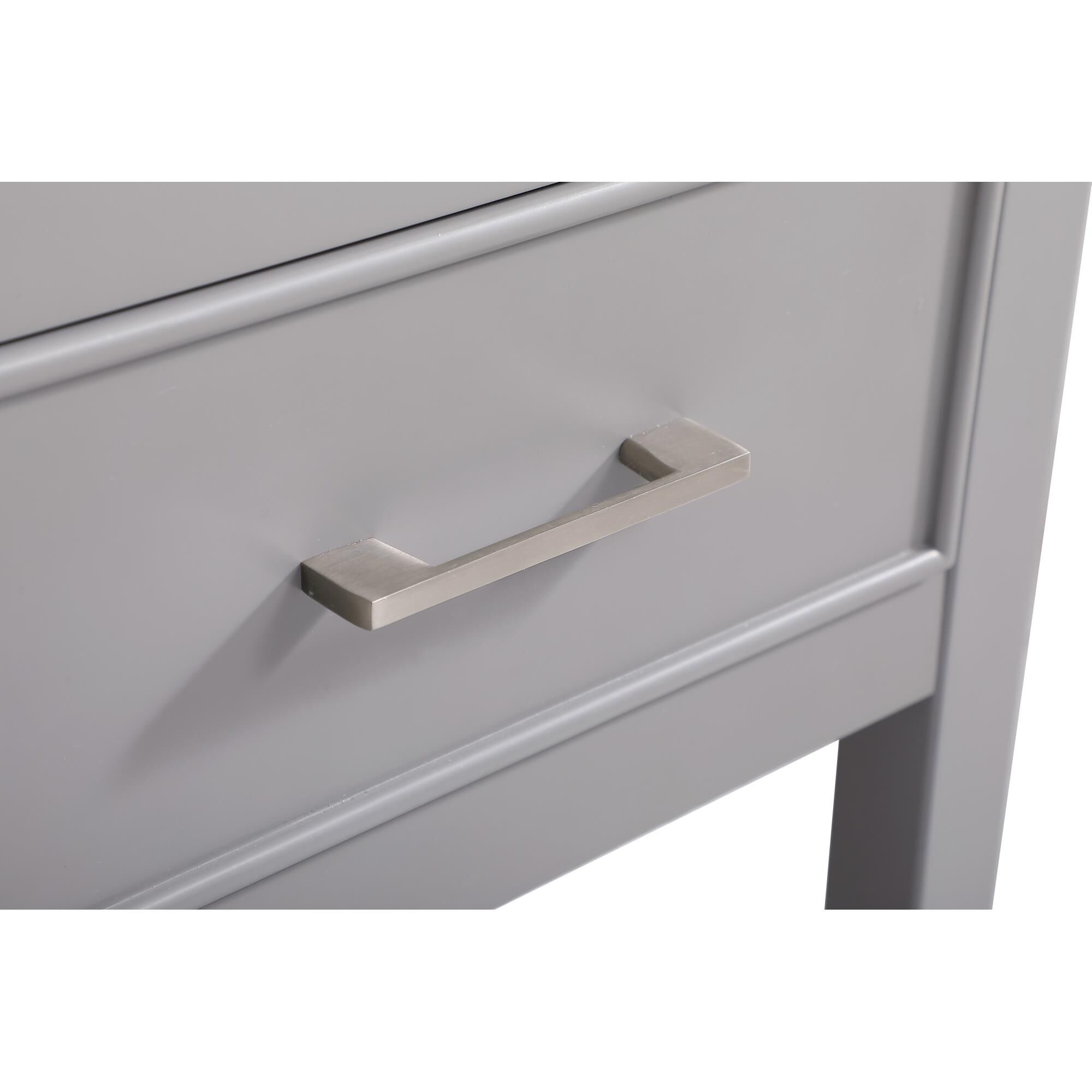 Shown in Gray finish