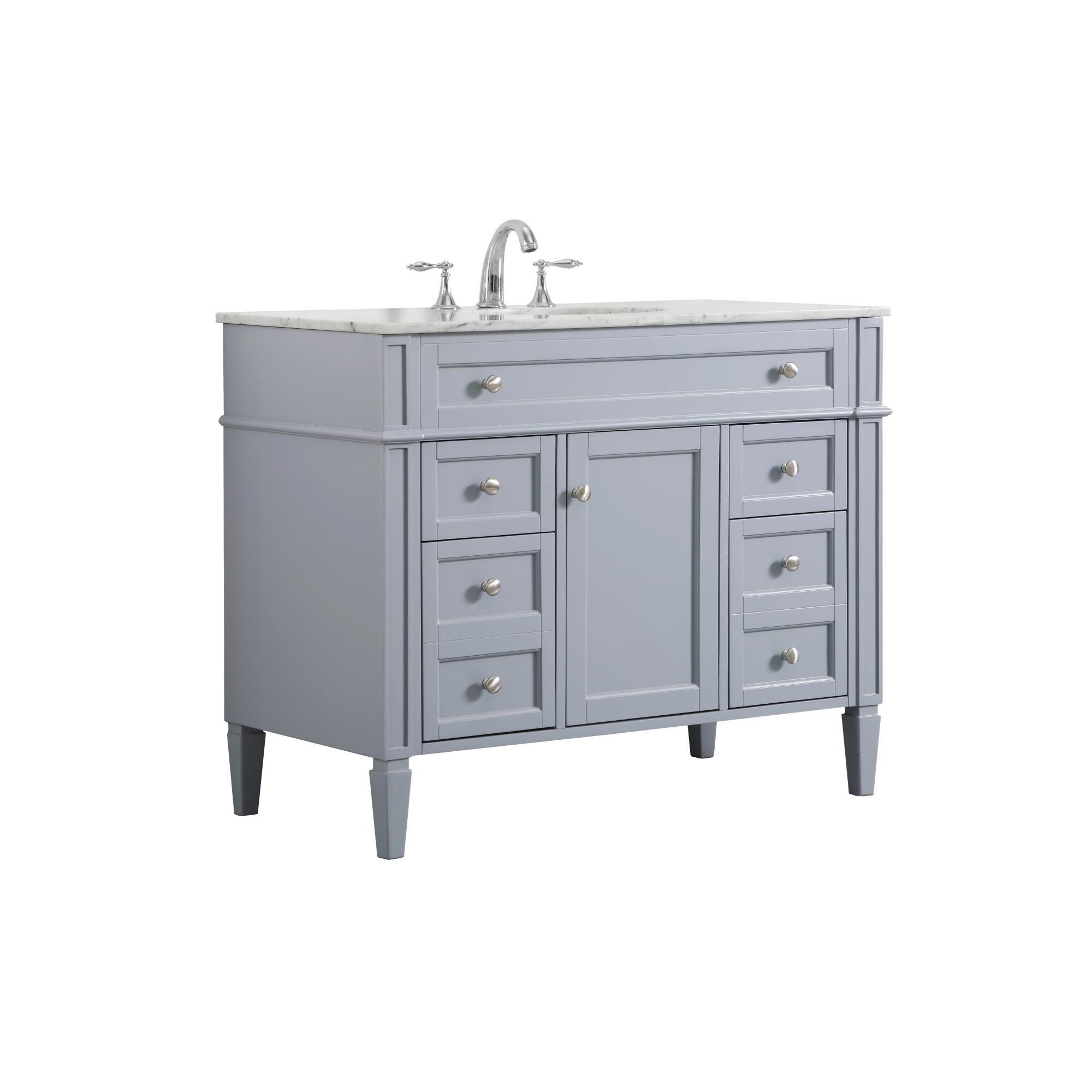 Shown in Grey finish