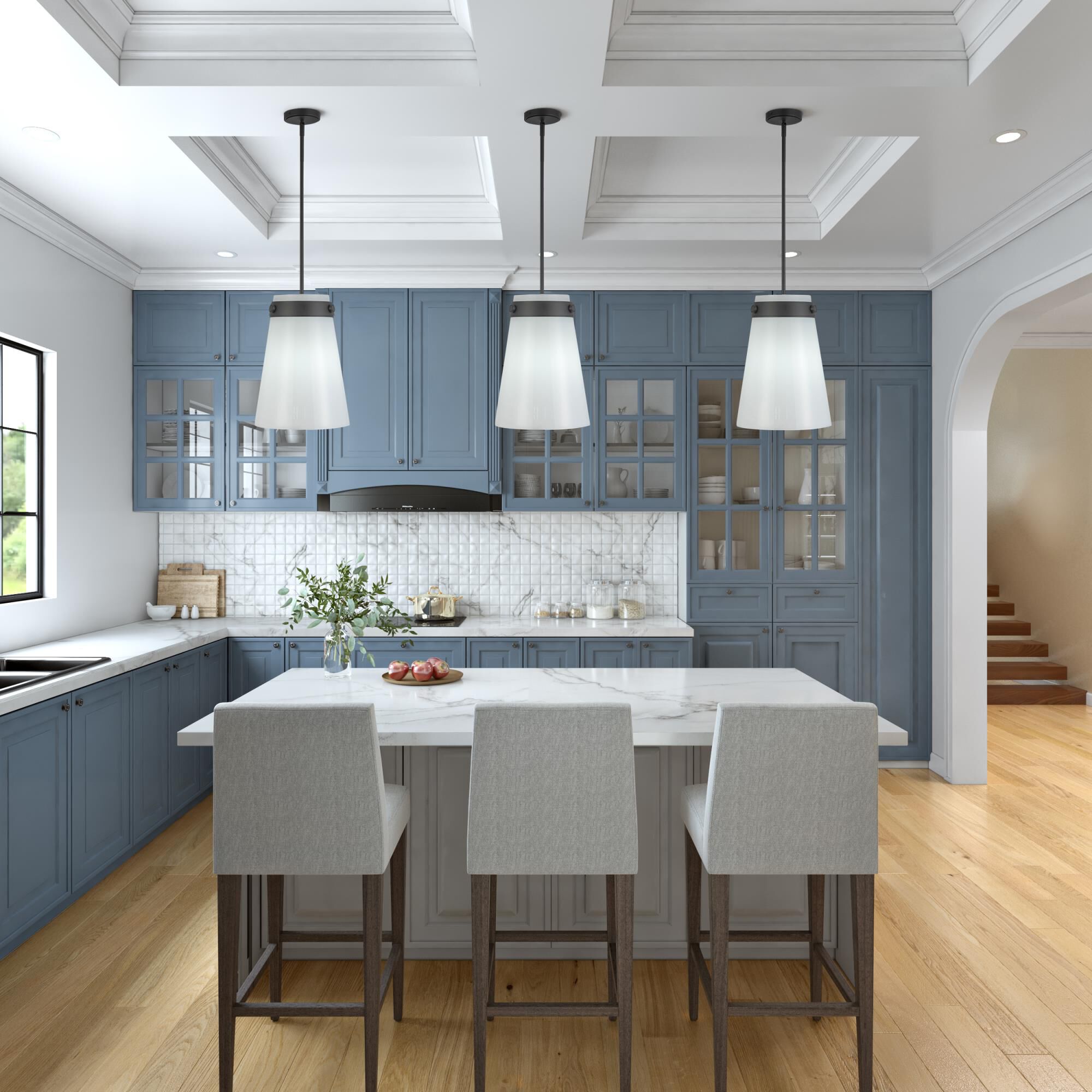 Shown in Black finish