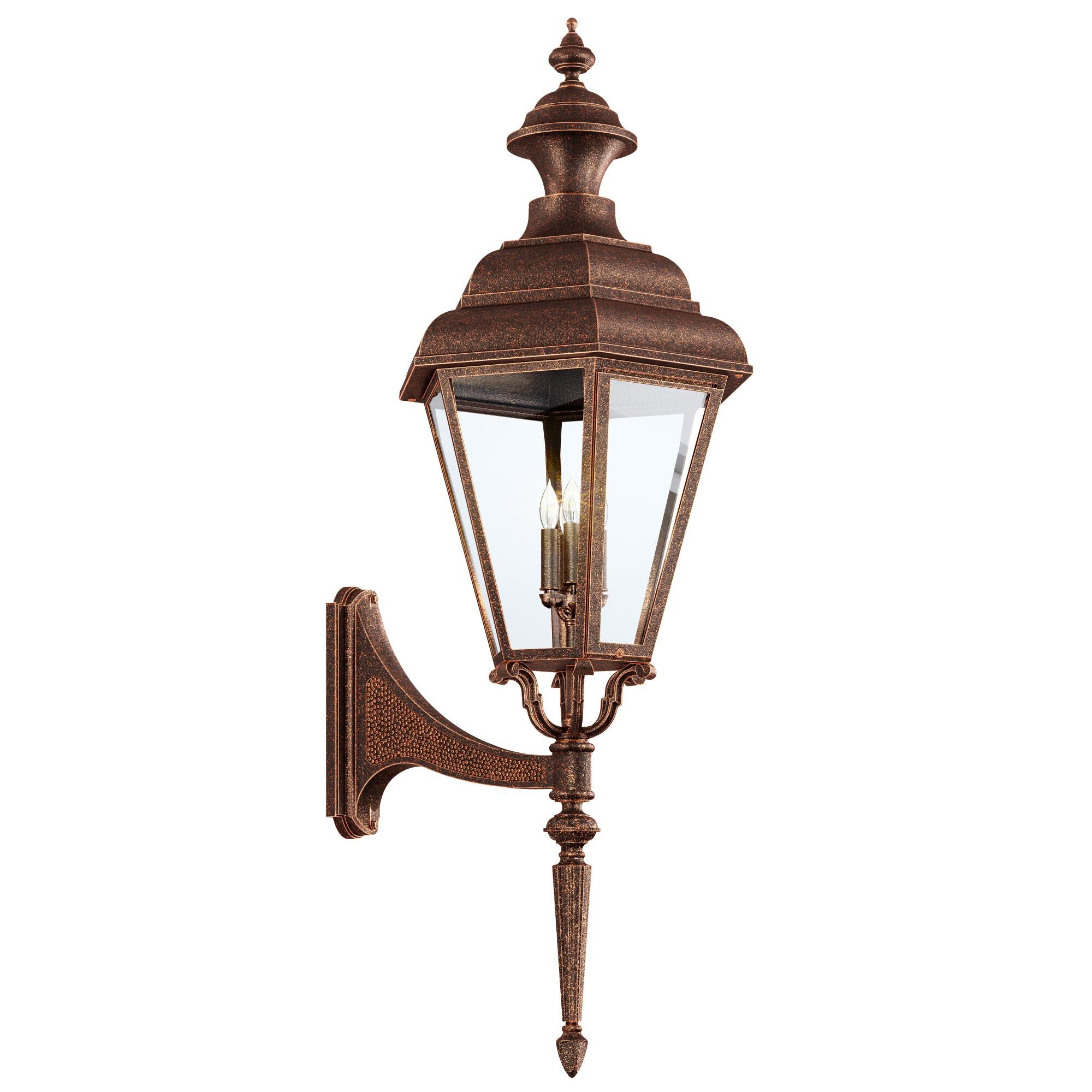 Shown in Antique Copper finish and Ca glass