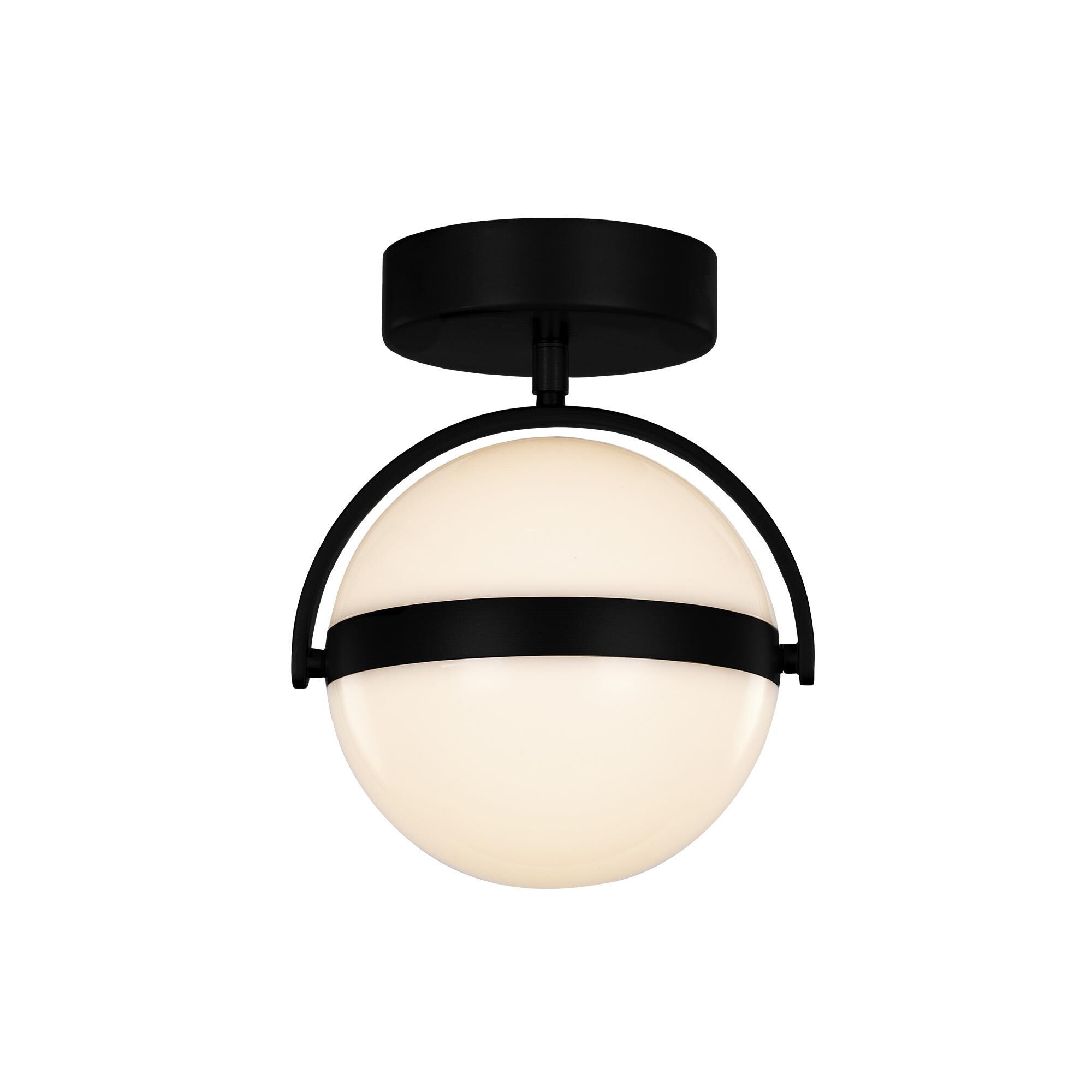 Globo 7 Inch 1 Light Flush Mount,