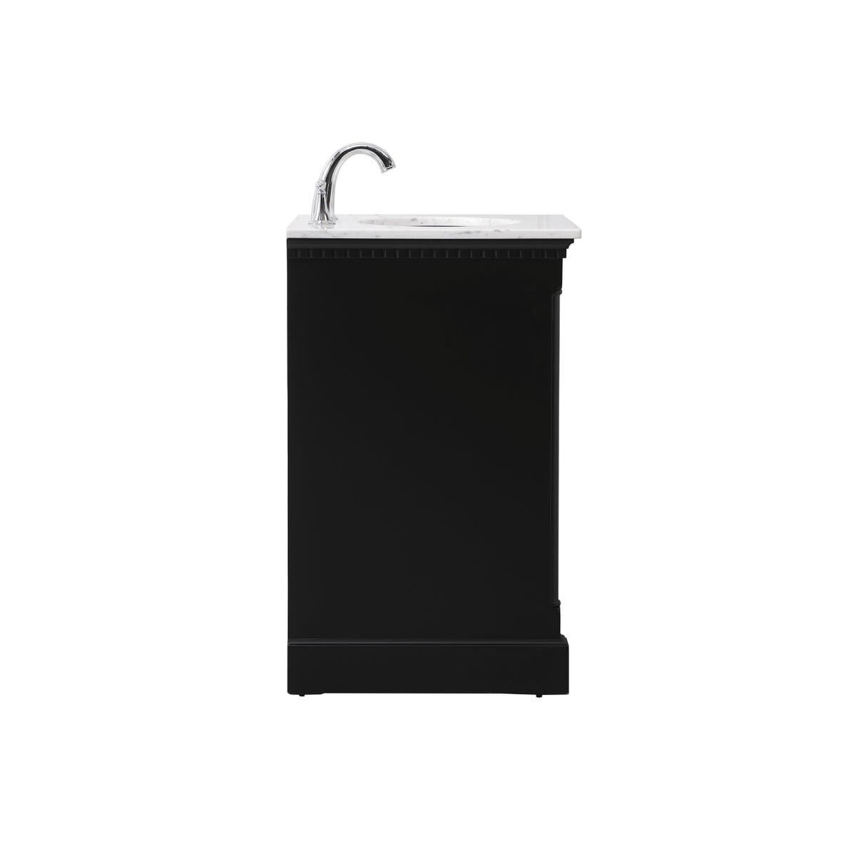 Shown in Black finish