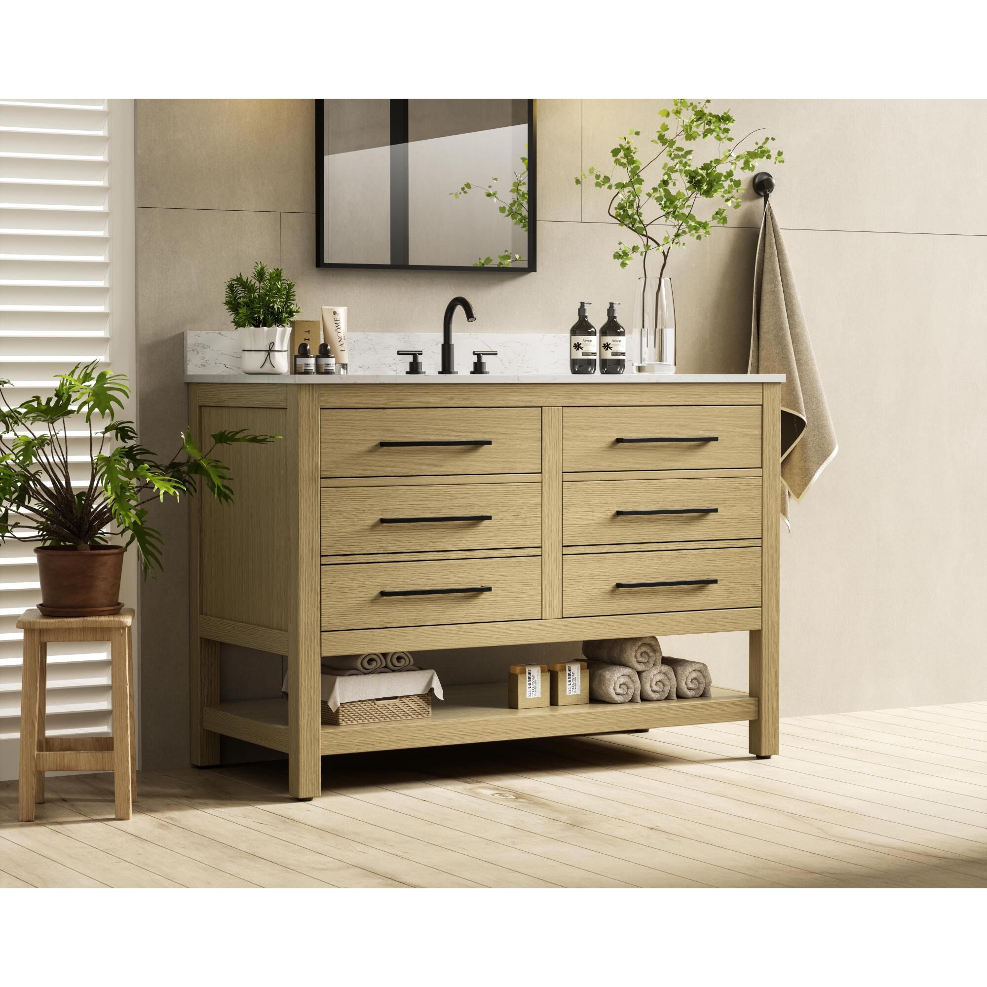 Karson 48 Inch Bath Vanity by Elegant Dcor