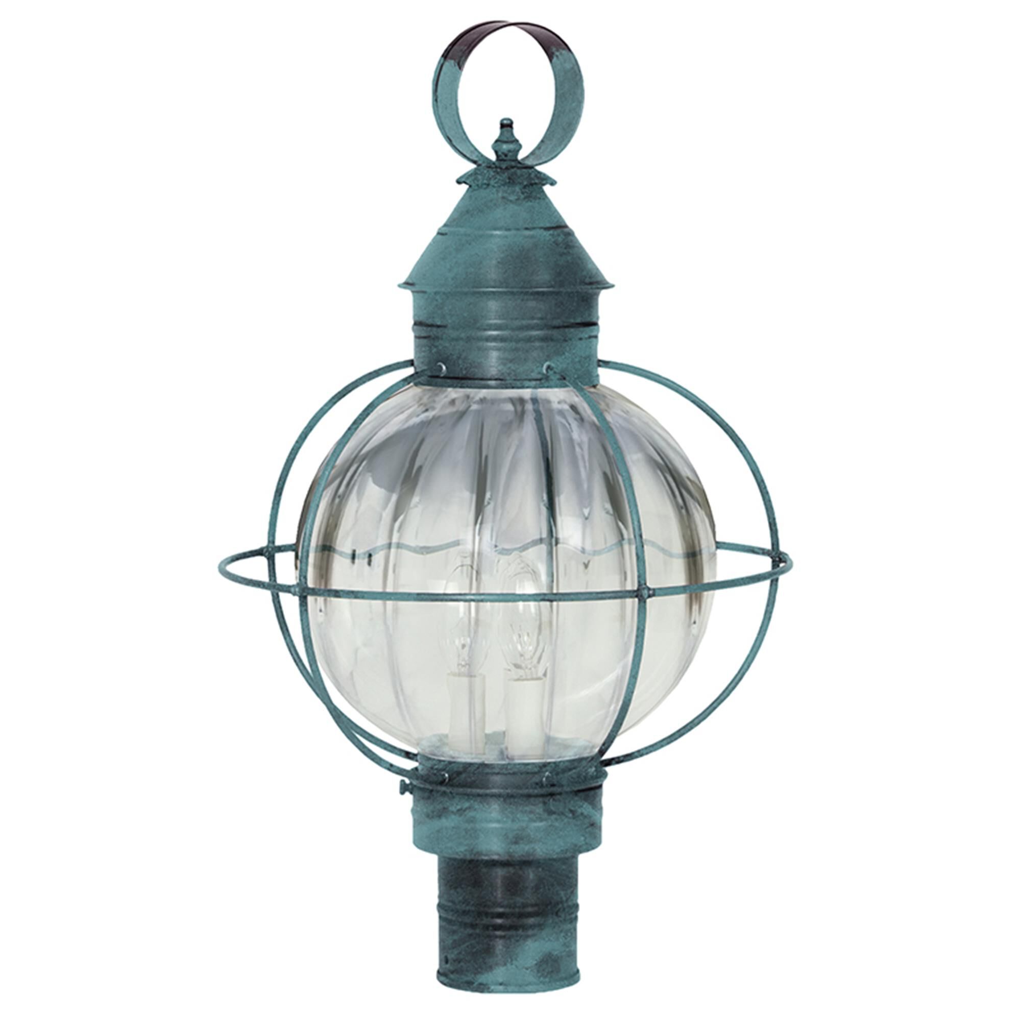 Onion 21 Inch Outdoor Post Lamp,
