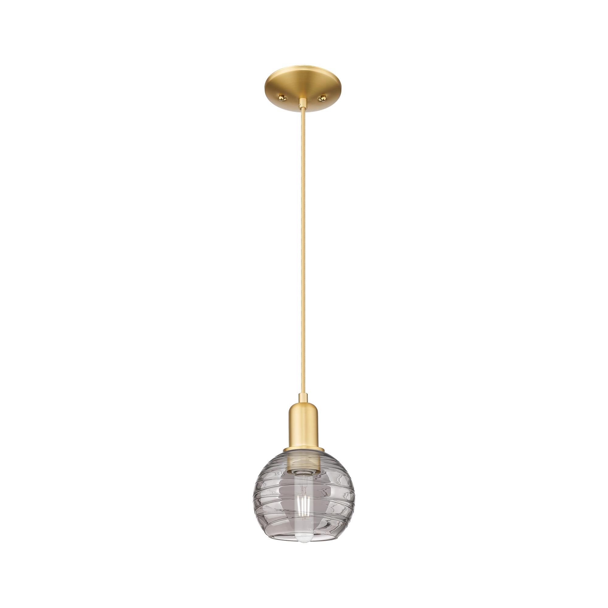Bruno Marashlian Athens Deco Swirl 6 Inch Mini Pendant by Innovations Lighting