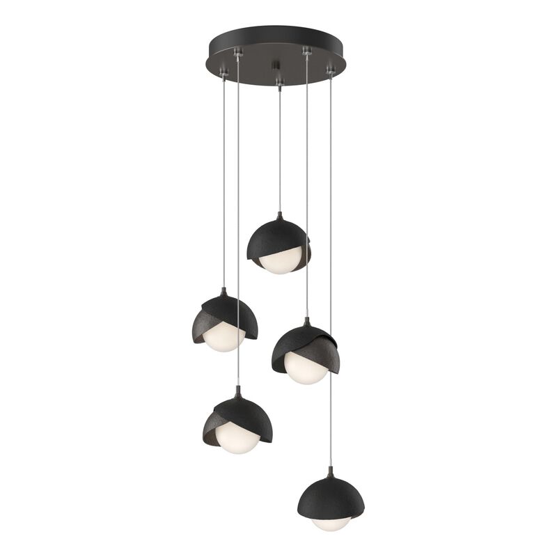 Brooklyn 16 Inch 5 Light Multi Light Pendant by Hubbardton Forge