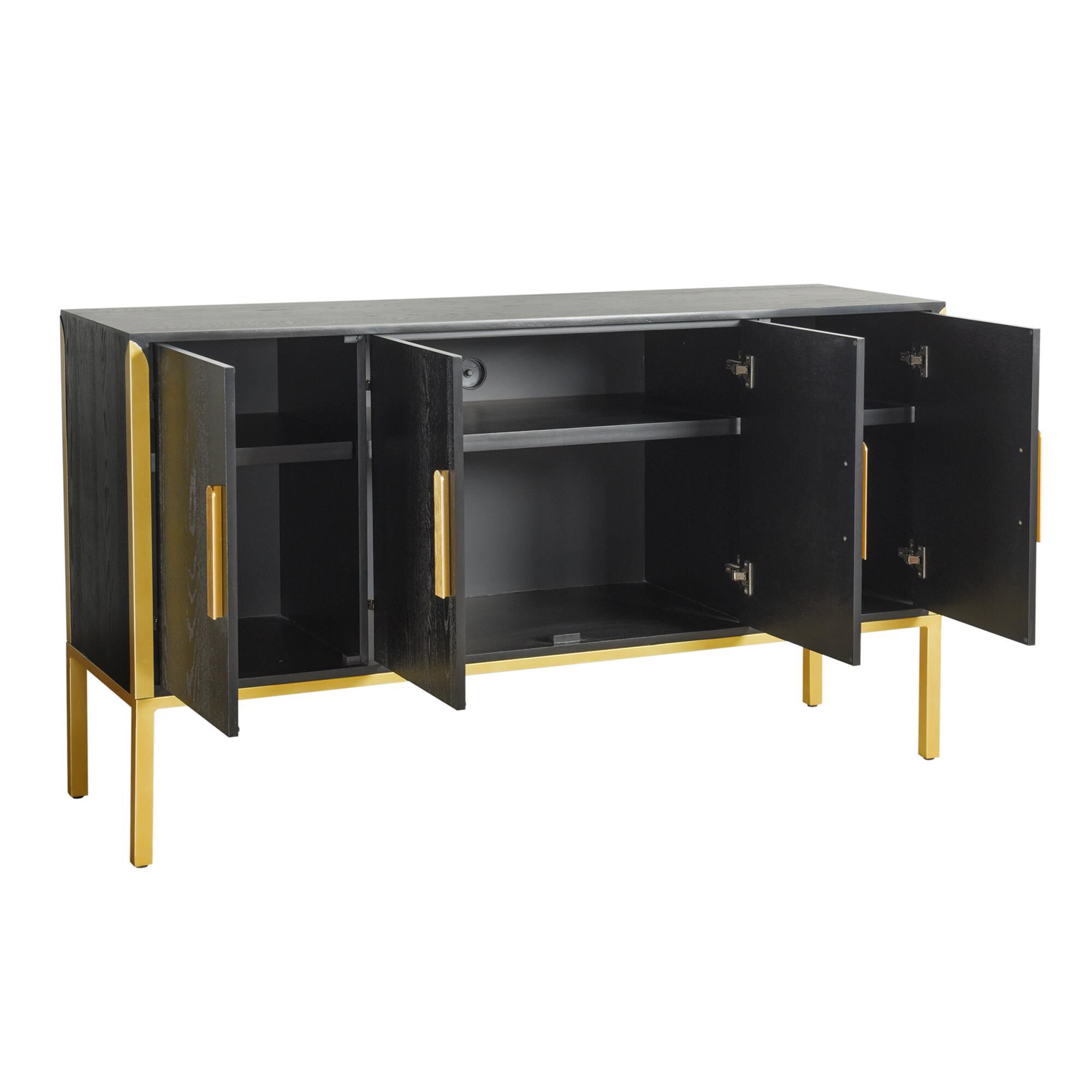 Shown in Black finish