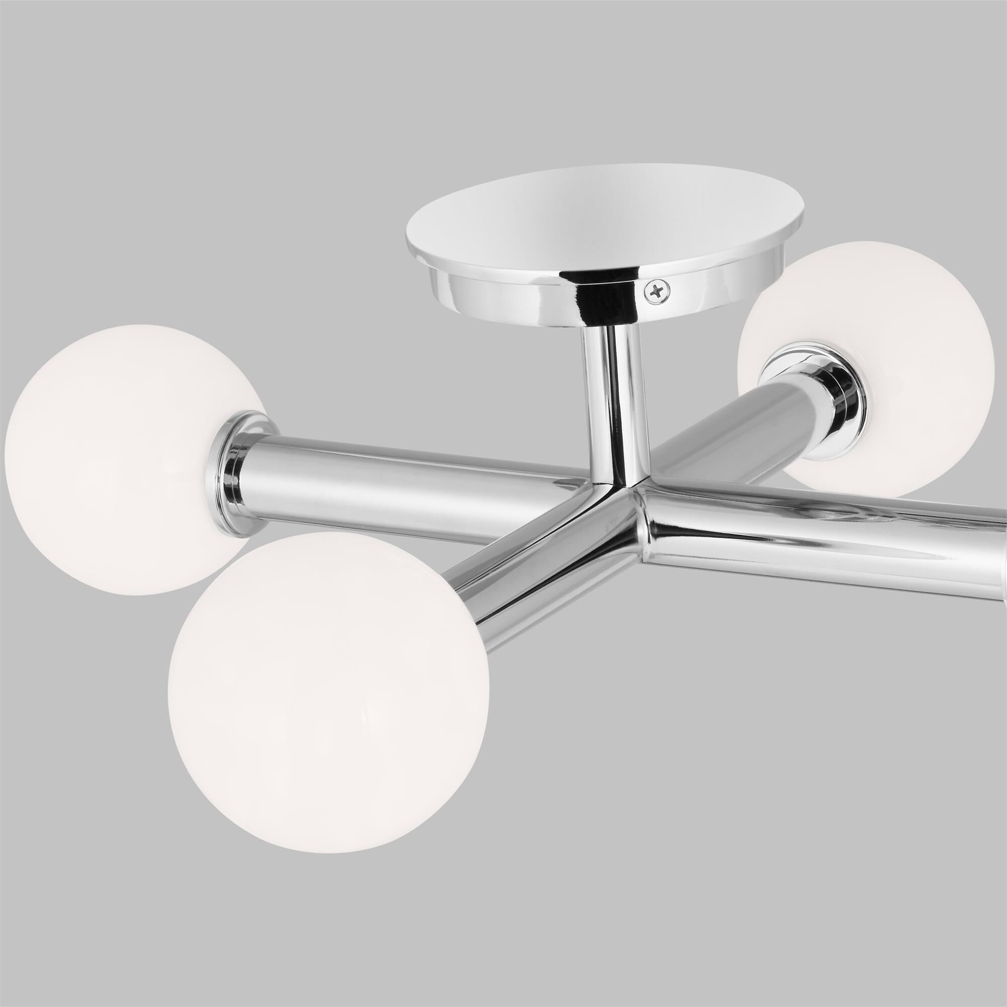 Kelly Wearstler Nodes 18 Inch 4 Light Semi Flush Mount,