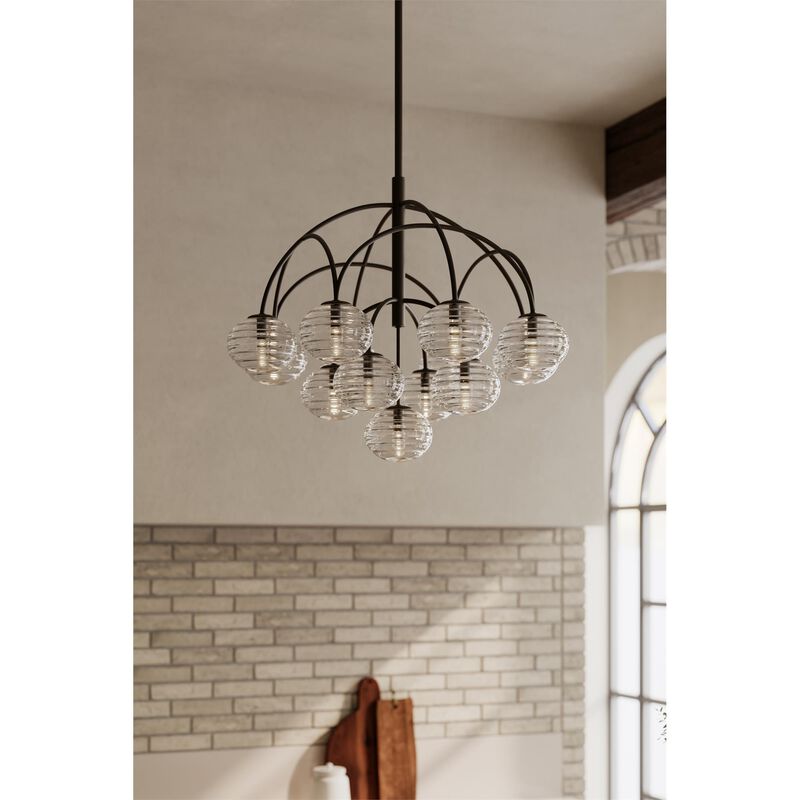 Lenora 34 Inch Chandelier by Metropolitan Lighting