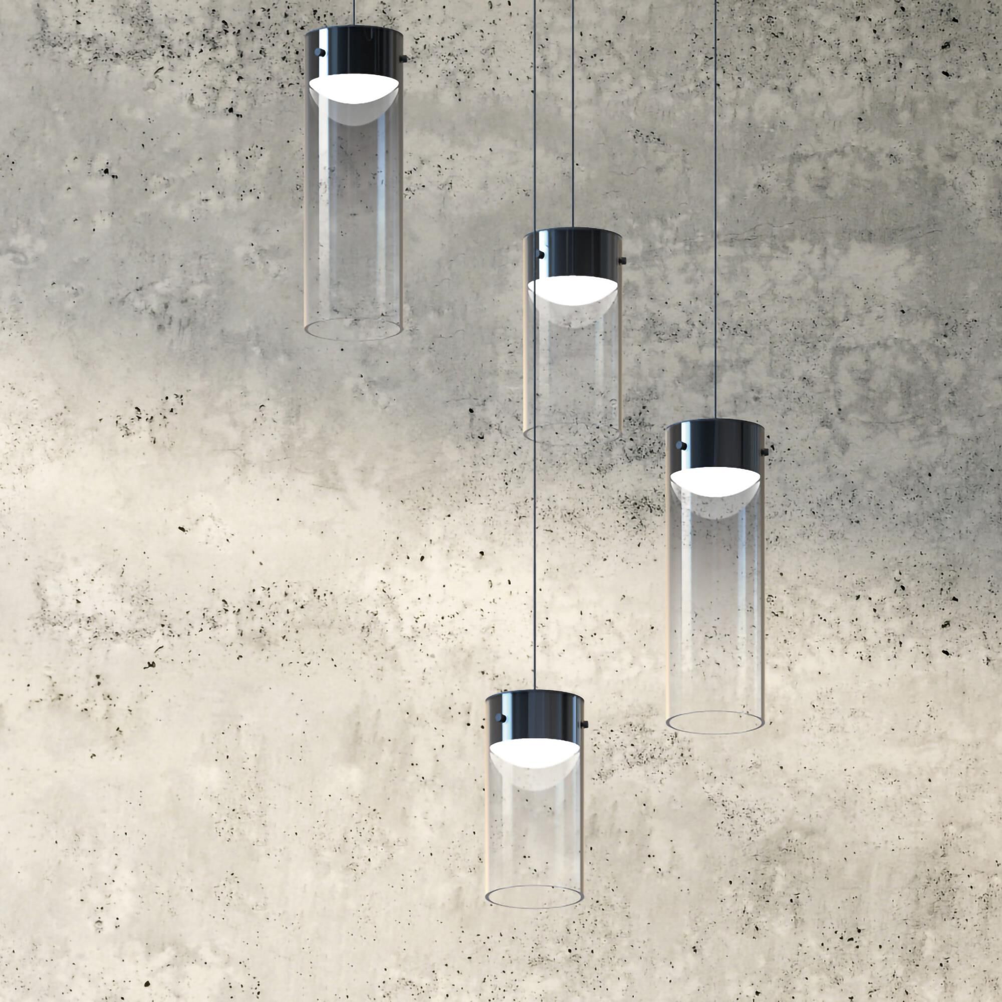 Highball 23 Inch Multi Light Pendant by ET2 Lighting