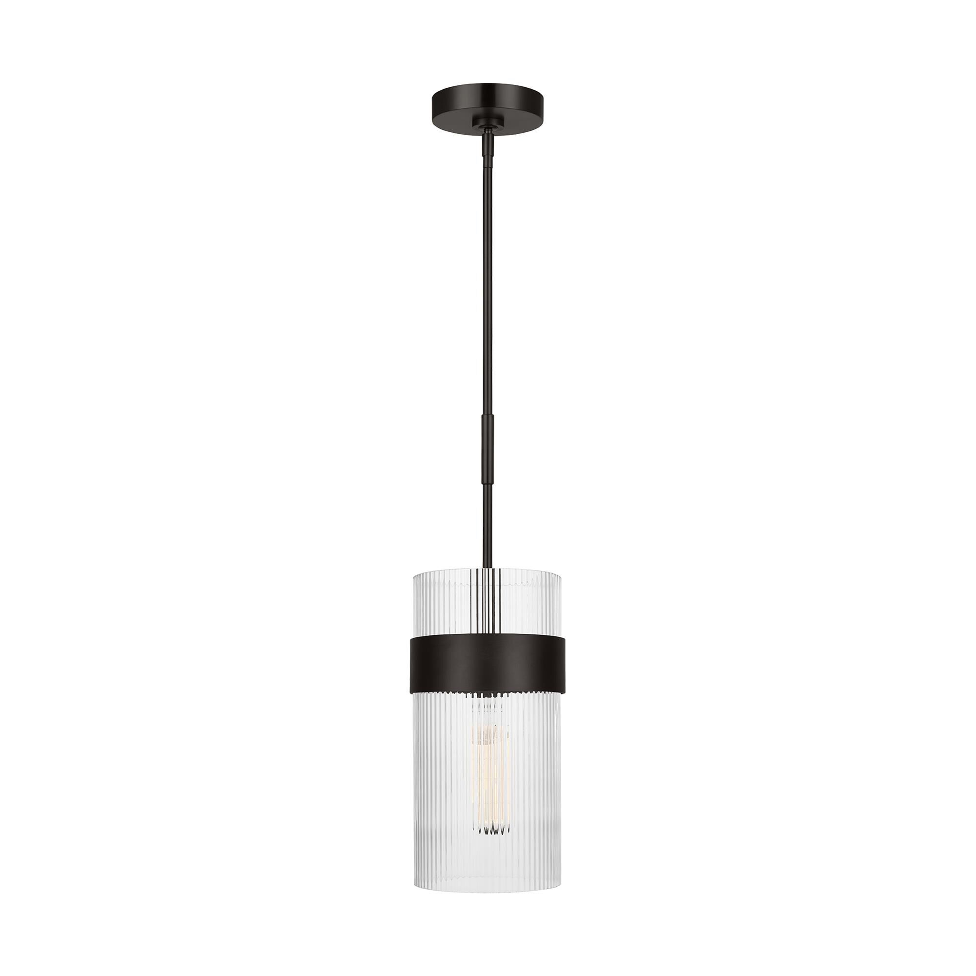 Shown in Aged Iron finish and Clear Glass  And Clear Glass shade
