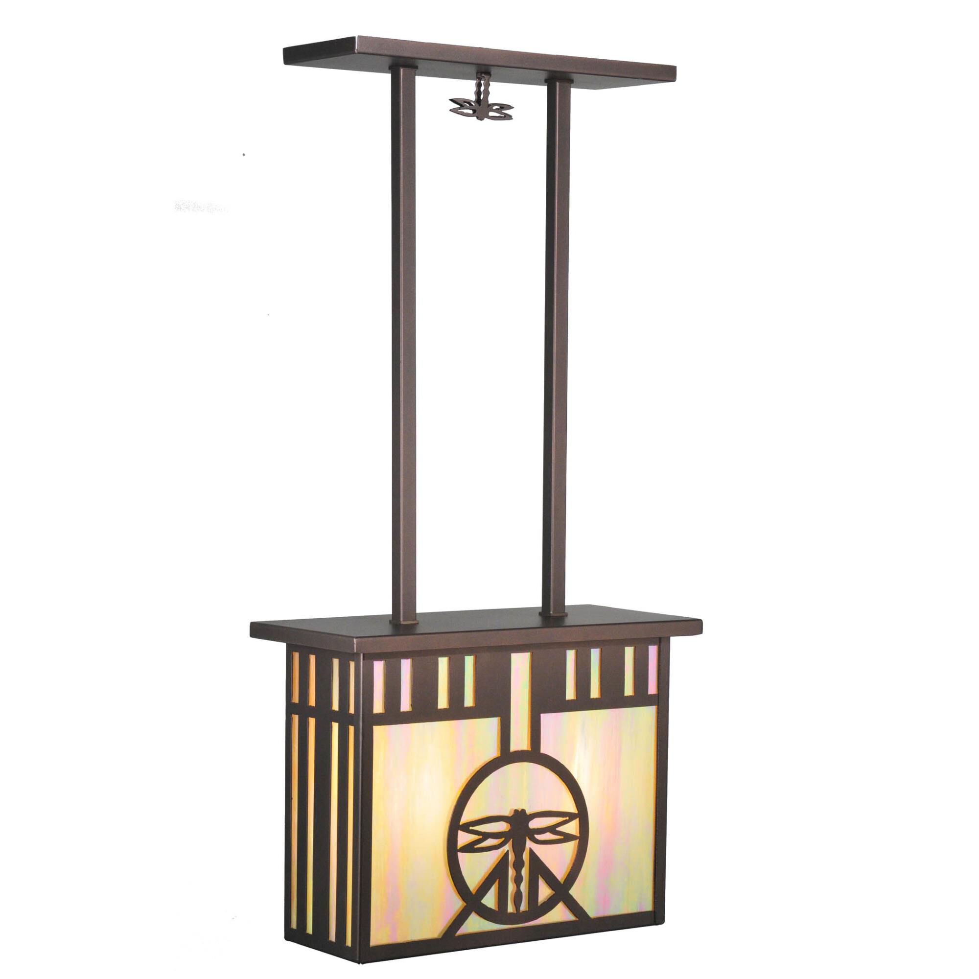 Damselfly 17 Inch Mini Pendant by Meyda Lighting