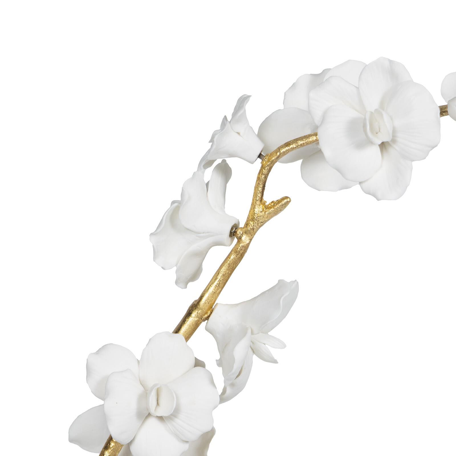 Shown in White finish