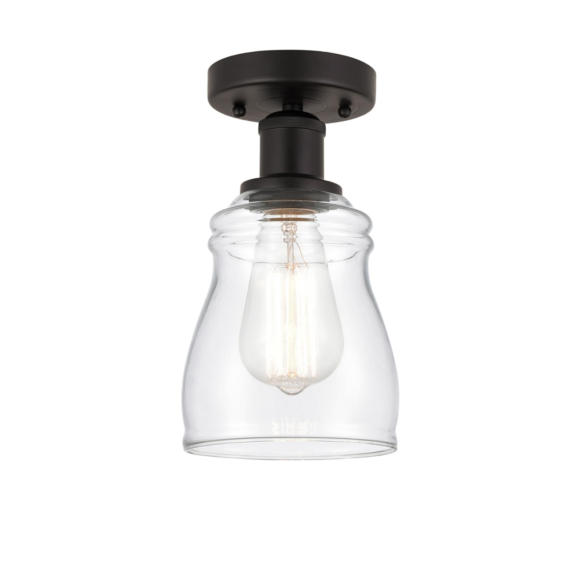 Bruno Marashlian Ellery 4 Inch 1 Light Semi Flush Mount by Innovations Lighting