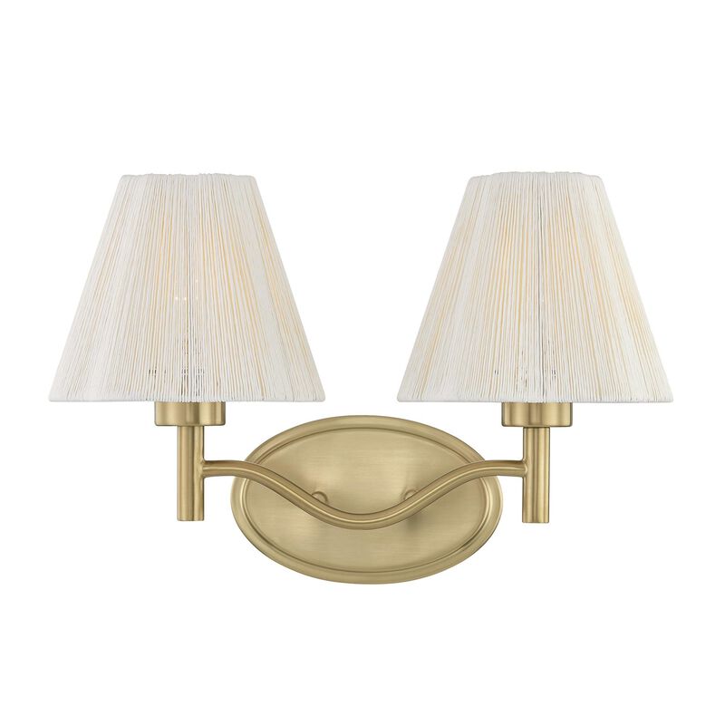 Breegan Jane Rosa 17 Inch 2 Light Bath Vanity Light by Savoy House