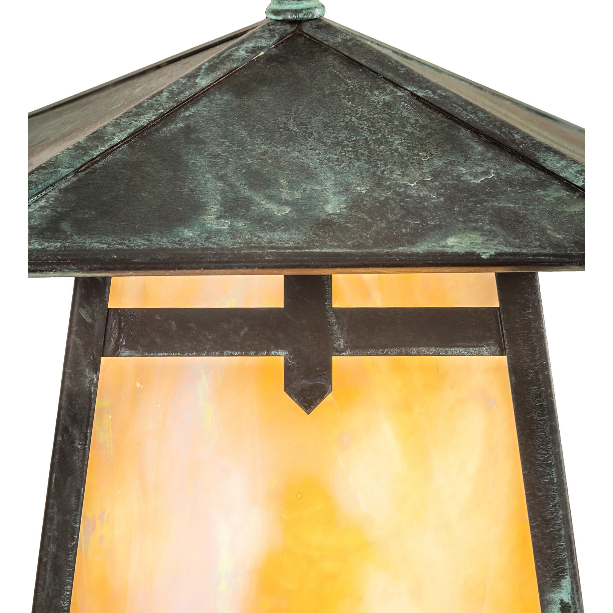 Meyda Lighting Stillwater 11 Inch Tall Outdoor Wall Light