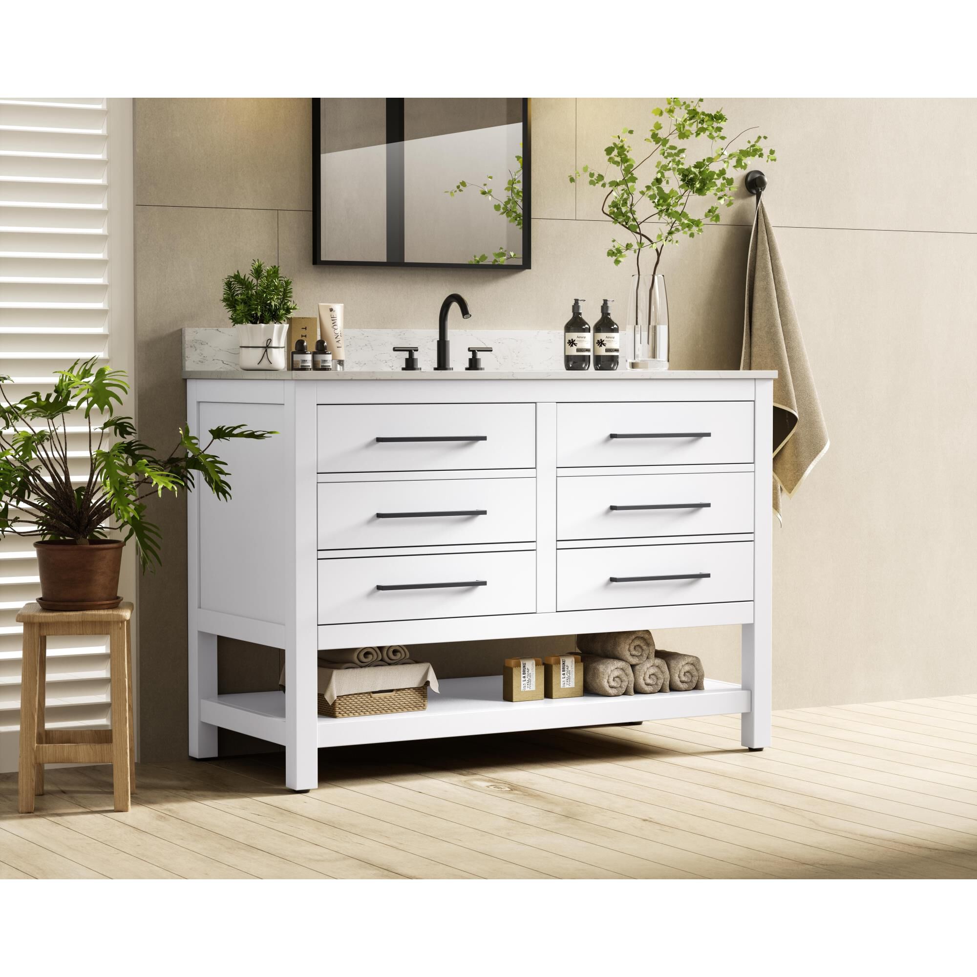 Karson 48 Inch Bath Vanity by Elegant Dcor