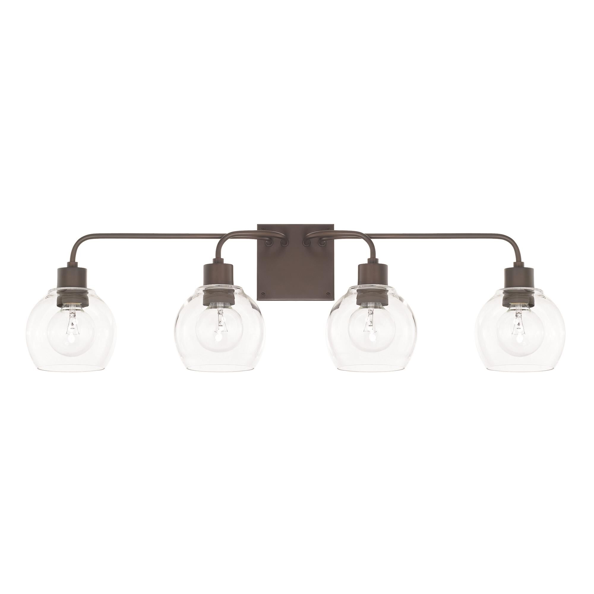 Tanner 34 Inch 4 Light Bath Vanity Light by Homeplace by Capital Lighting Fixture Company
