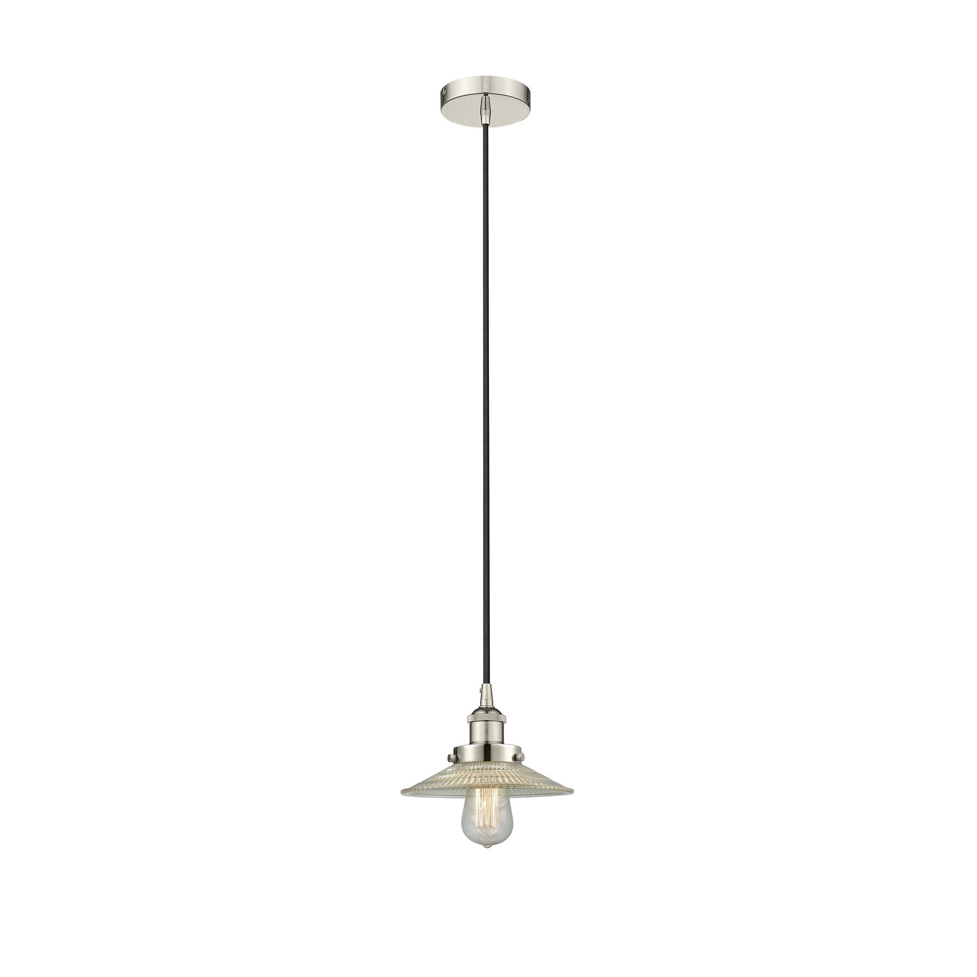 Bruno Marashlian Halophane 9 Inch Mini Pendant by Innovations Lighting