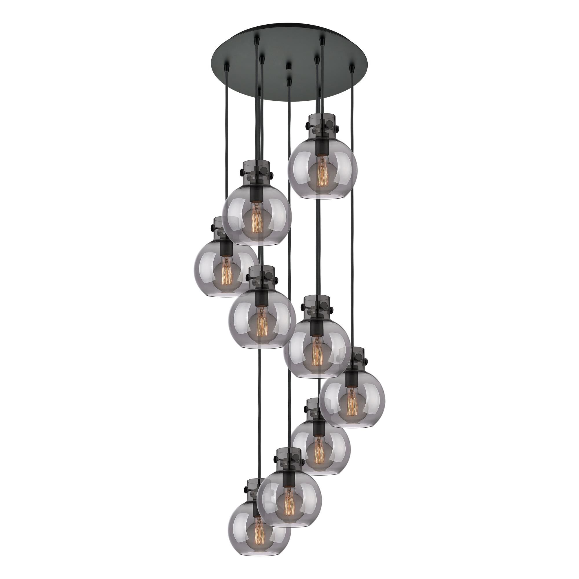 Bruno Marashlian Newton Sphere 22 Inch 9 Light Multi Light Pendant by Innovations Lighting
