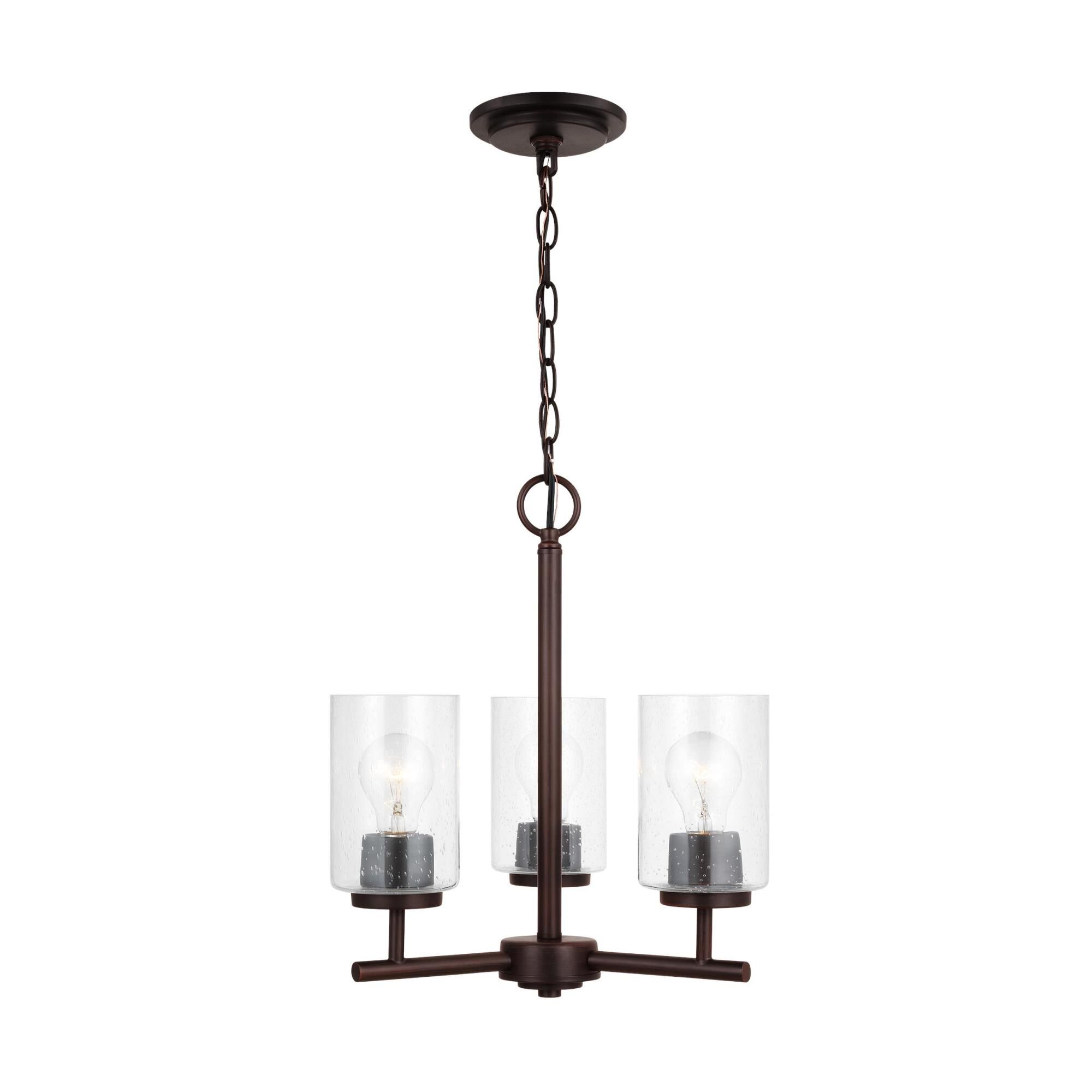 Oslo 15 Inch 3 Light Mini Chandelier by Generation Lighting