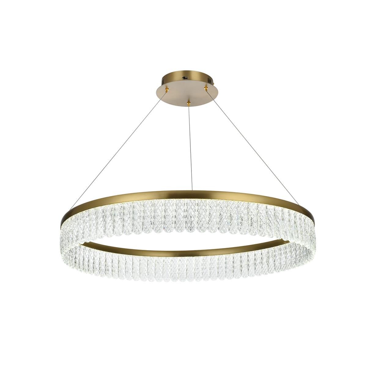 Rune 32 Inch Chandelier by Elegant Lighting