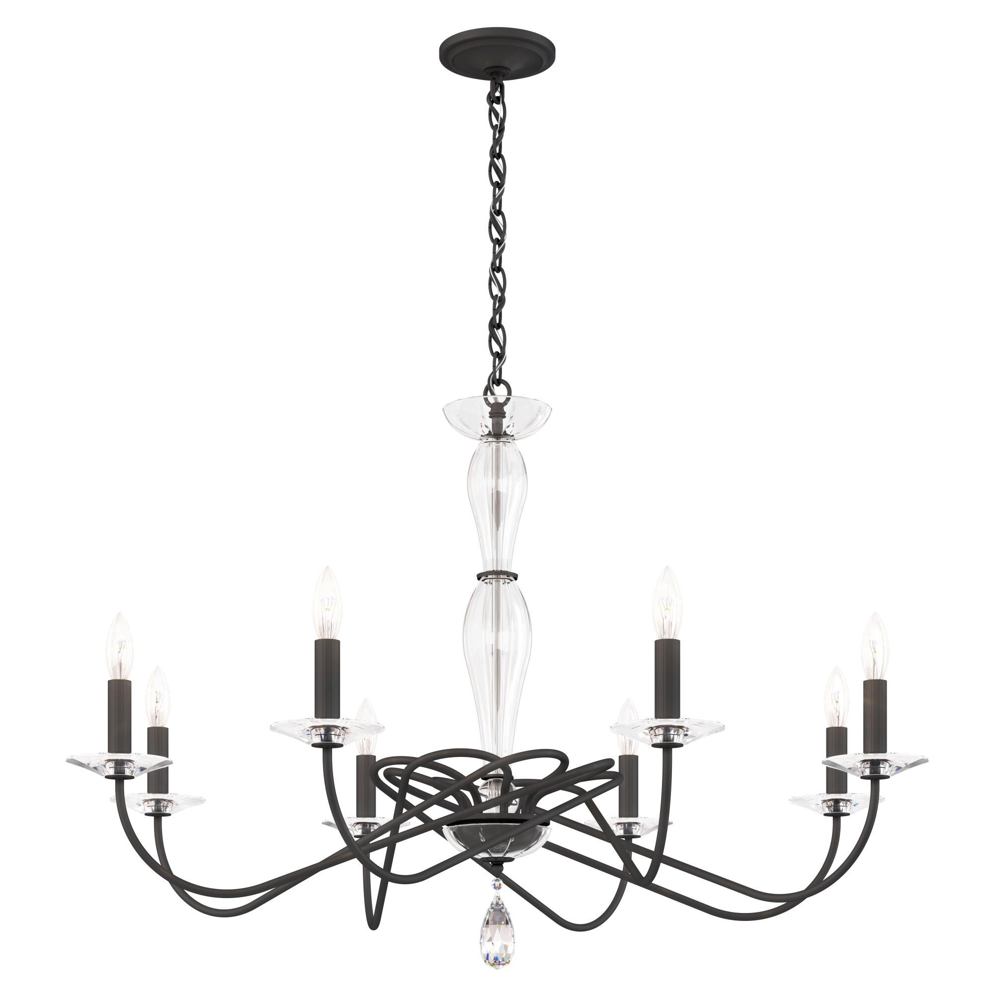 Arabesque 8 Light Chandelier by Schonbek