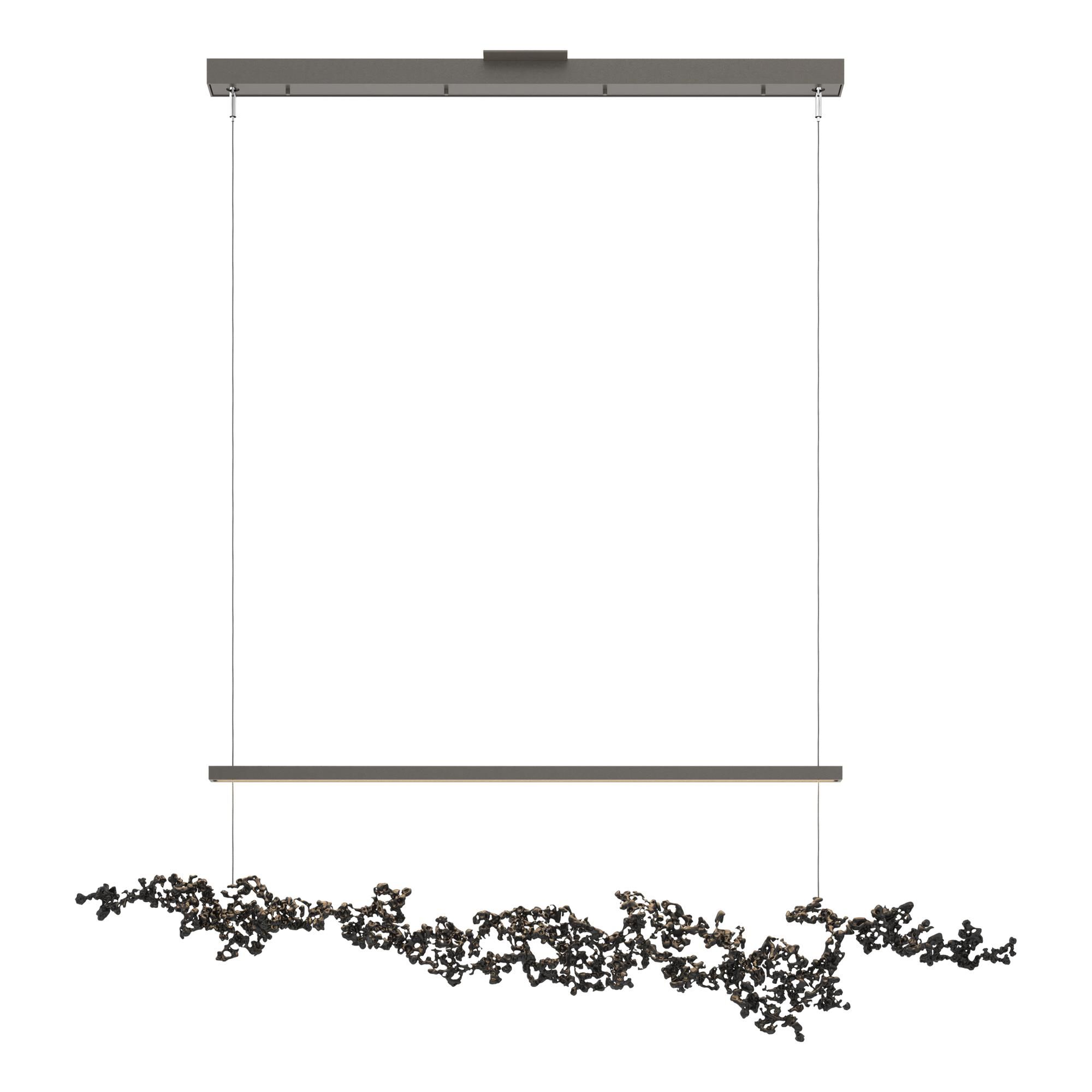 Shown in Dark Smoke finish and Ink Aluminum shade