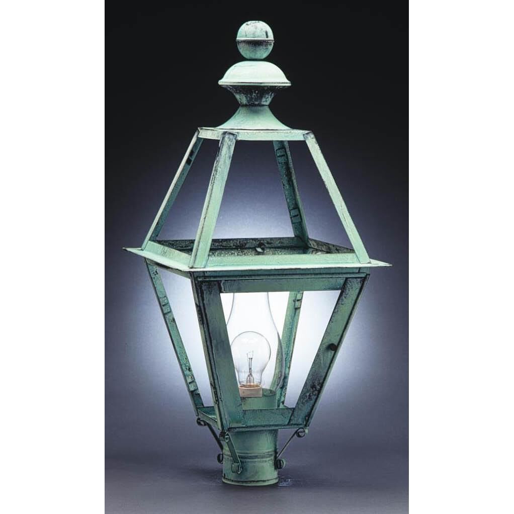 Boston 26 Inch Tall 3 Light Outdoor Post Lamp by Northeast Lantern