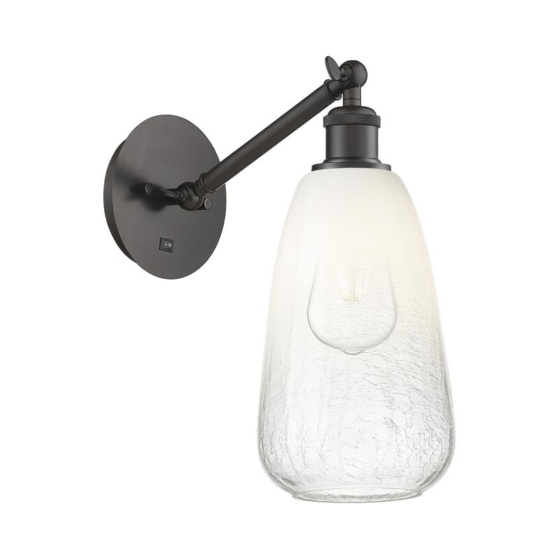 Bruno Marashlian Brookhaven Almond 13 Inch Wall Sconce by Innovations Lighting