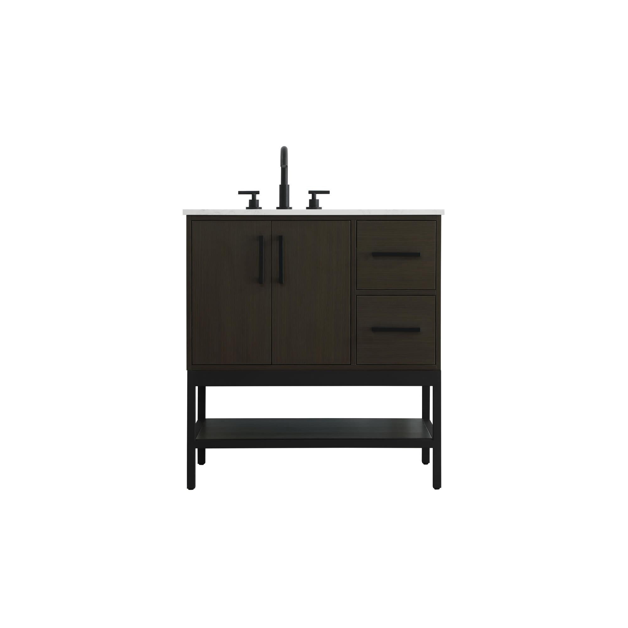 Lennox 0 Inch Bath Vanity by Elegant Dcor