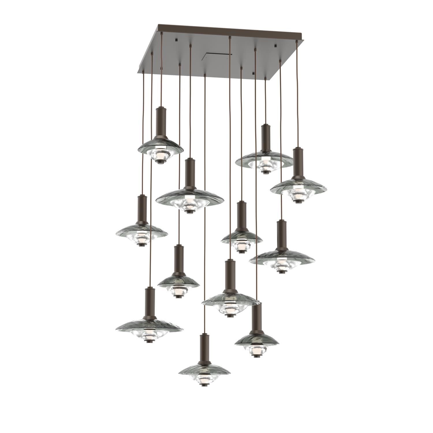 Levi Wilson Cirrus 44 Inch Multi Light Pendant by Hammerton Studio