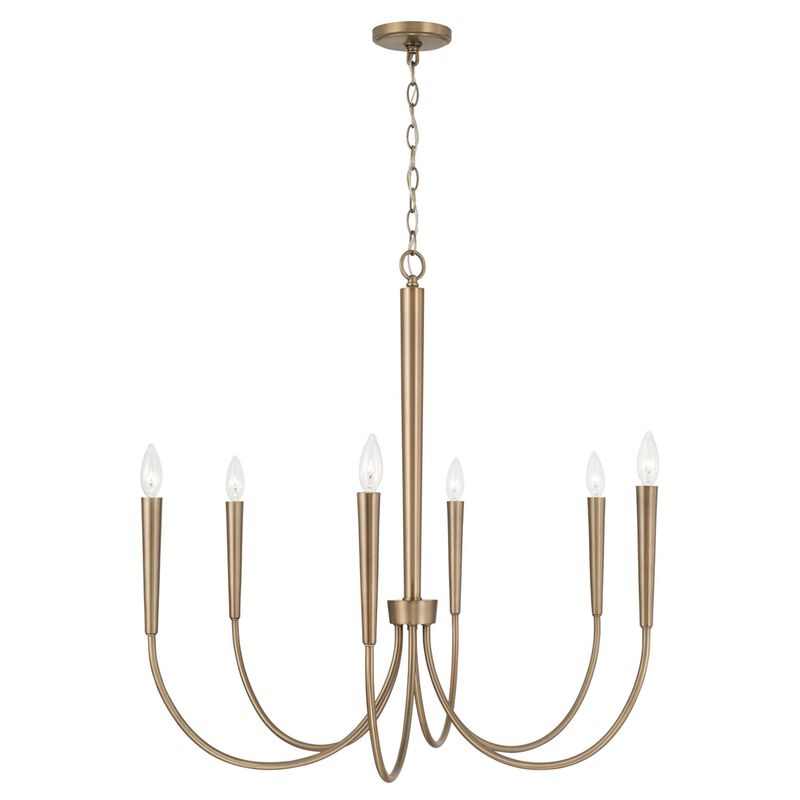 Holden 33 Inch 6 Light Chandelier by Capital Lighting Fixture Company