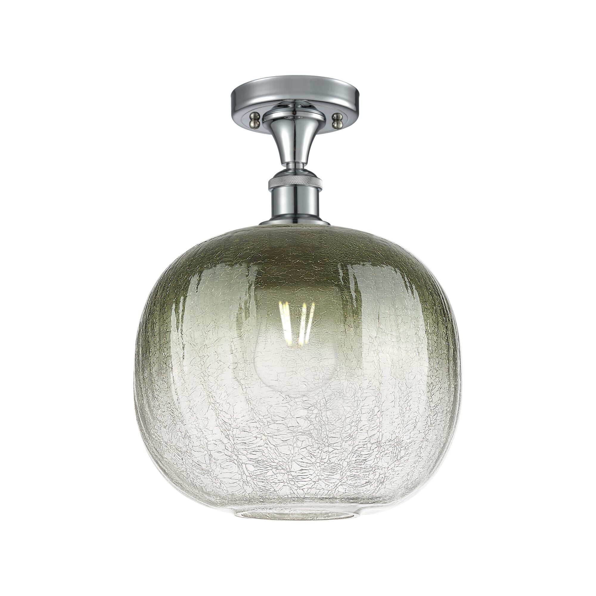 Bruno Marashlian Brookhaven Sphere 11 Inch Semi Flush Mount by Innovations Lighting