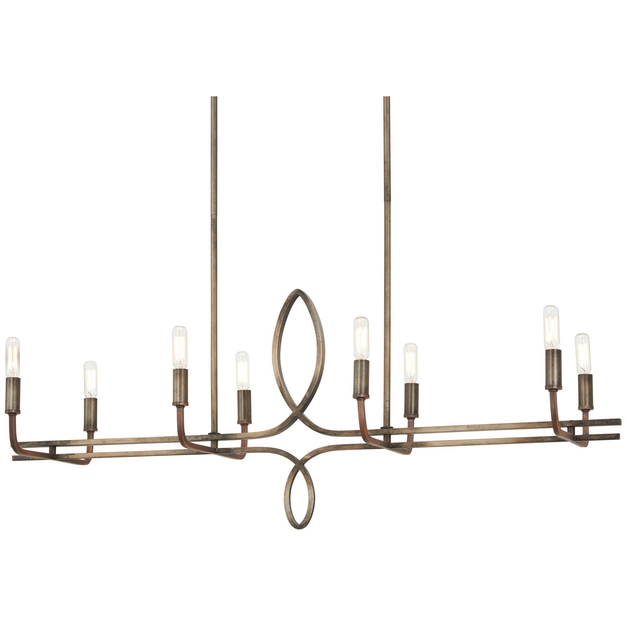 Yorkville 42 Inch 8 Light Linear Suspension Light by Minka Lavery