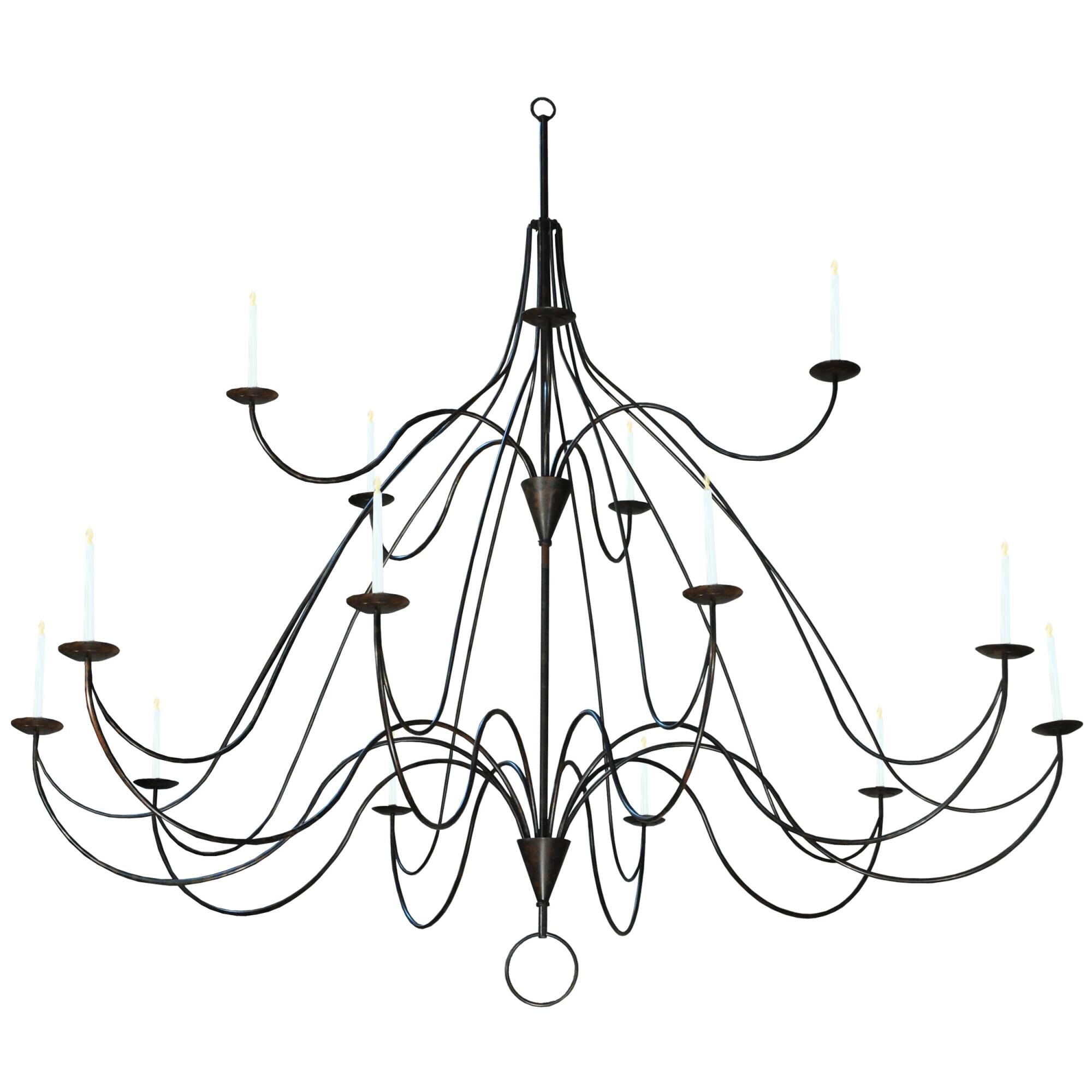 Polonaise 96 Inch 15 Light Chandelier by Meyda Lighting