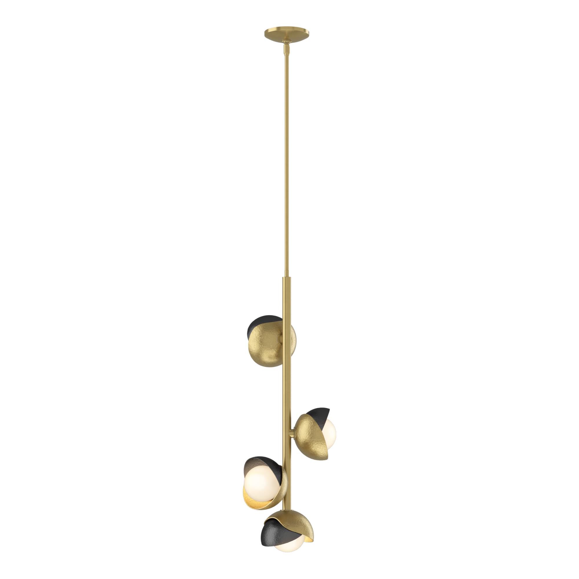 Shown in Modern Brass finish and Ink accent