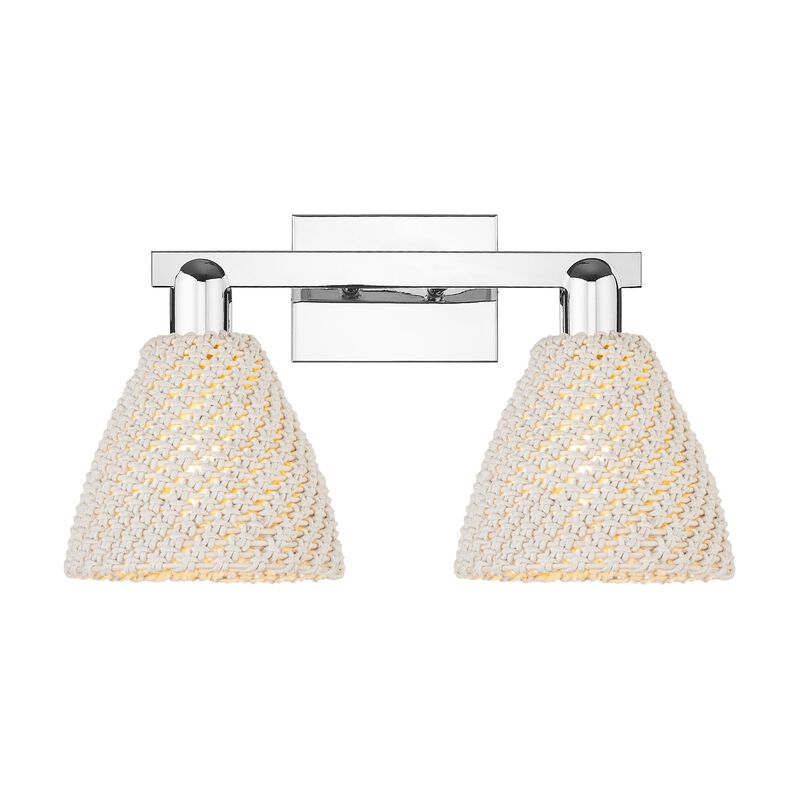 Bruno Marashlian Natural Ballston Dome 16 Inch Bath Vanity Light by Innovations Lighting