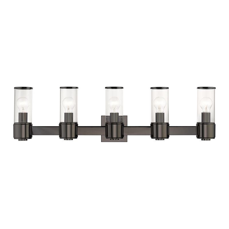 Quincy 35 Inch 5 Light Bath Vanity Light by Livex Lighting