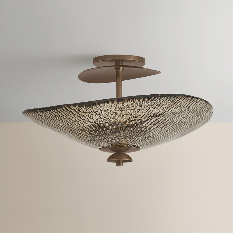 Moniomi Alba 20 Inch Semi Flush Mount by Corbett Lighting