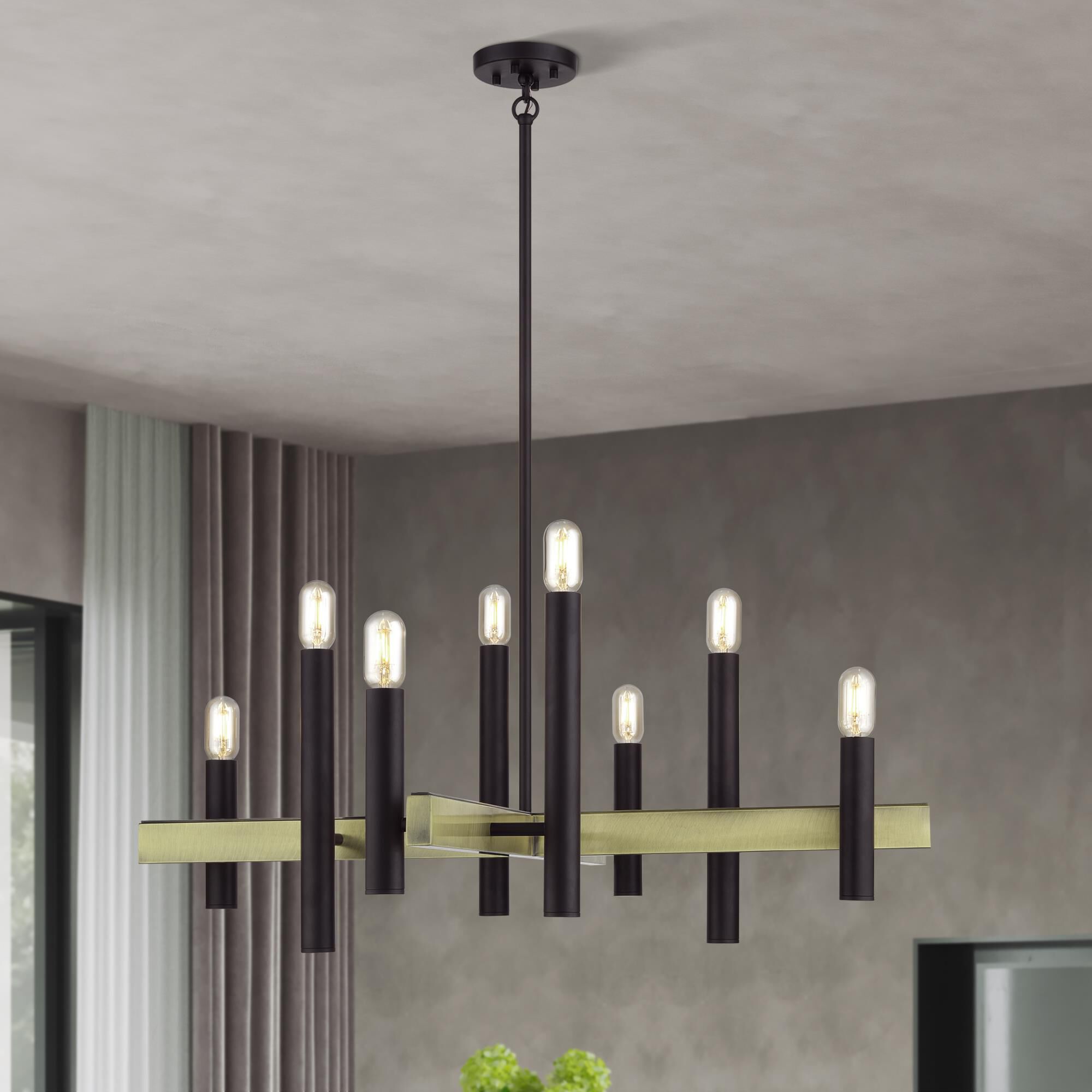 Helsinki 38 Inch Chandelier by Livex Lighting