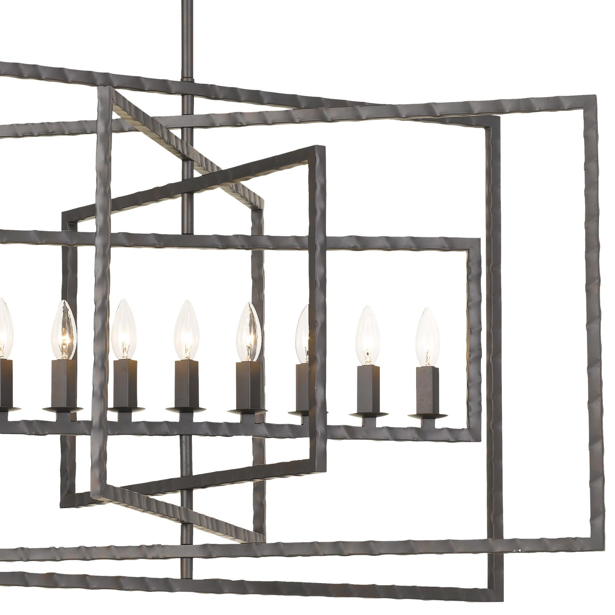 Capri 39 Inch 9 Light Chandelier by Crystorama