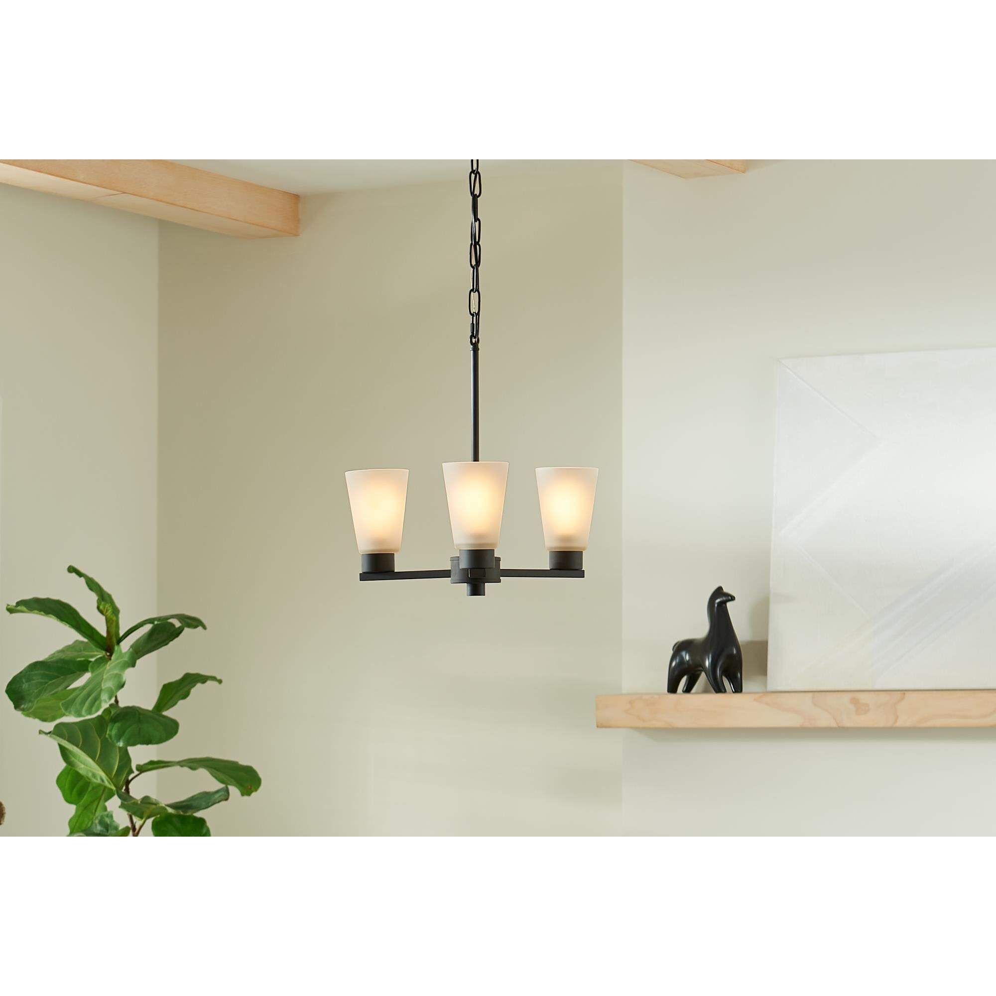 Stamos 18 Inch 3 Light Mini Chandelier by Kichler Lighting