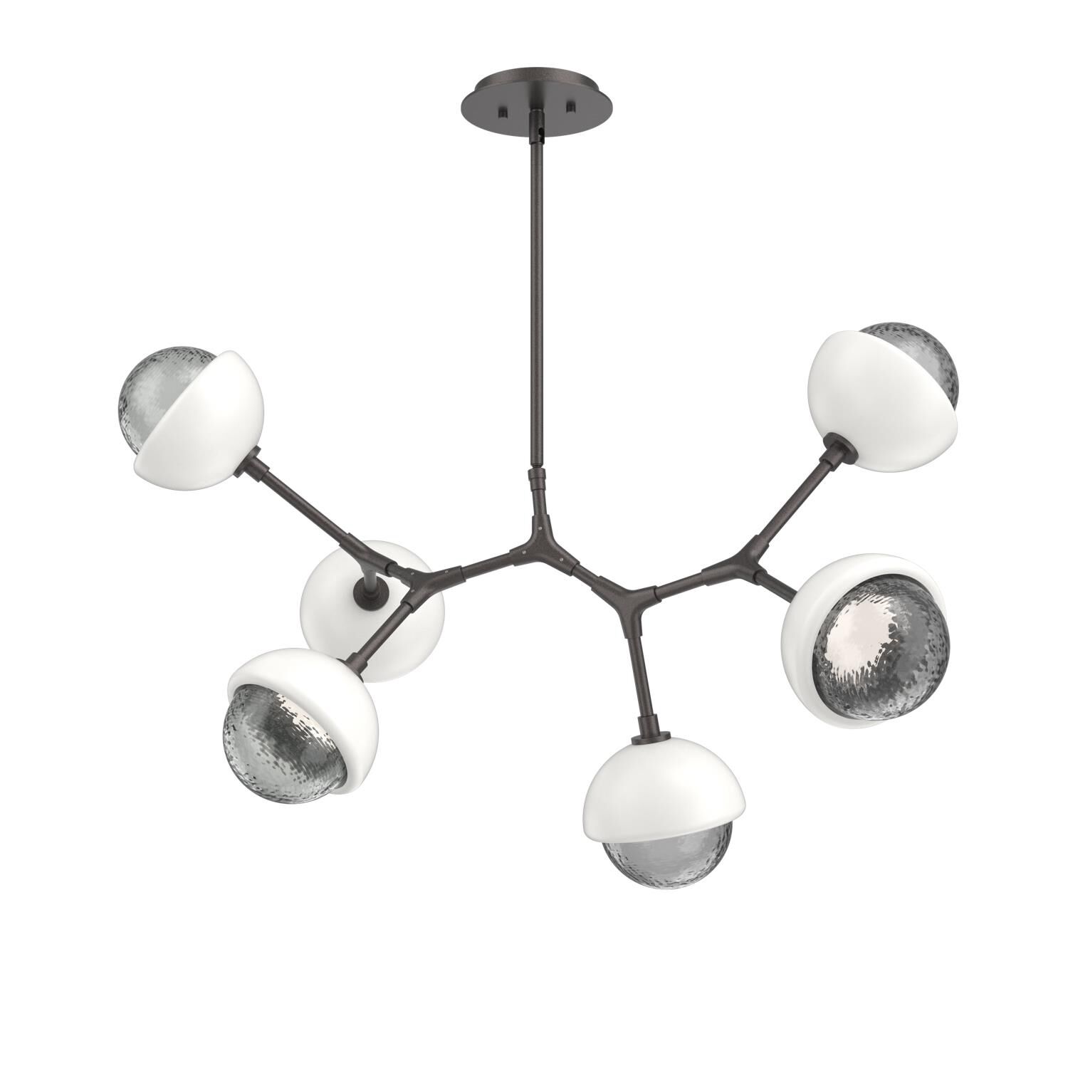 Levi Wilson Cabochon 31 Inch Linear Suspension Light by Hammerton Studio