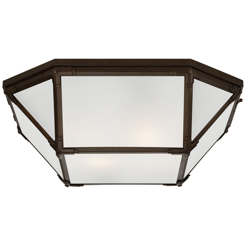 Suzanne Kasler Morris 20 Inch 4 Light Flush Mount by Visual Comfort Signature Collection