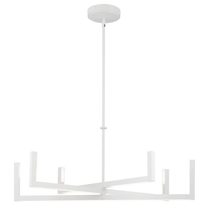 Priam 43 Inch 6 Light LED Chandelier by Elan Lighting