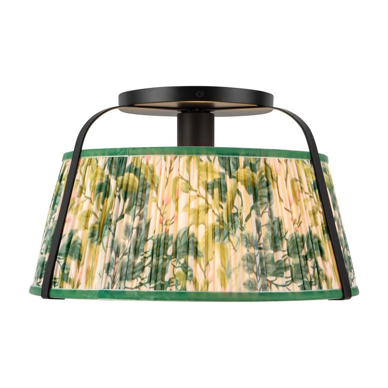 Peyton Fox Scout 13 Inch Semi Flush Mount by Alora Mood