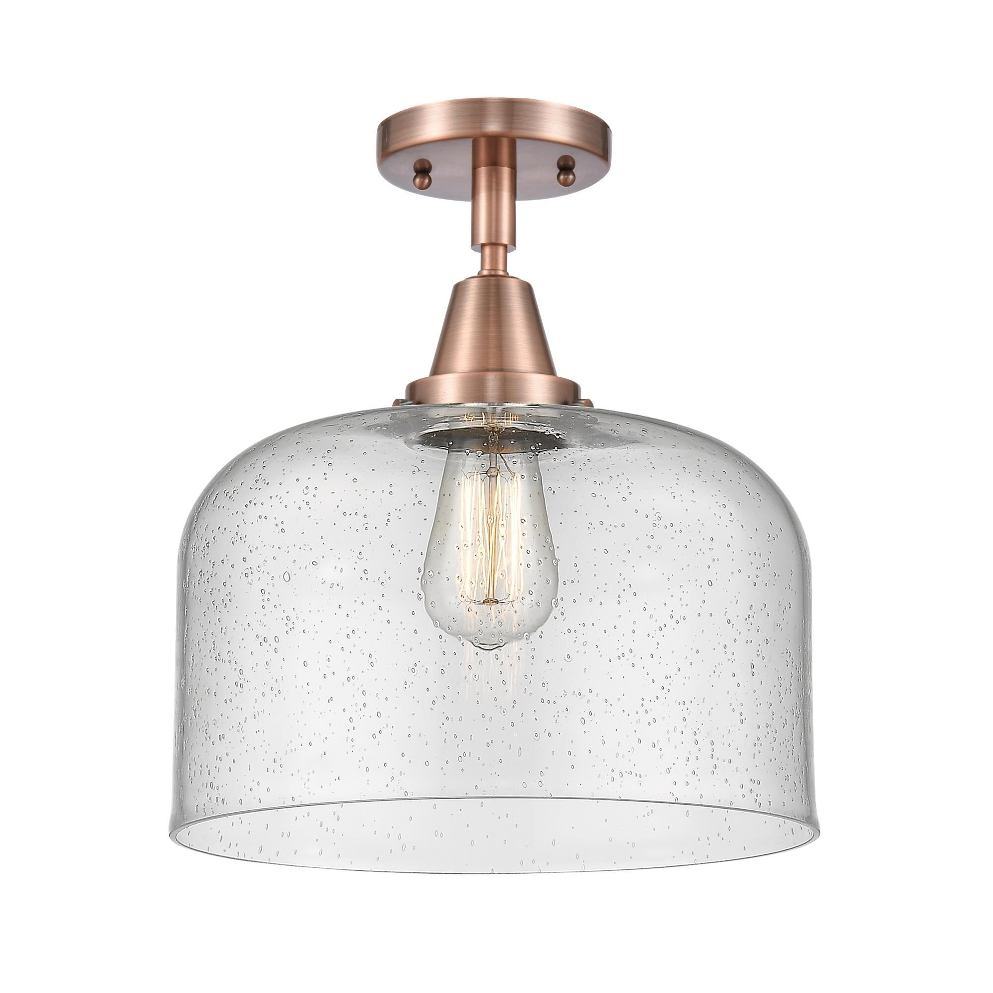 Bruno Marashlian Bell 12 Inch 1 Light Flush Mount by Innovations Lighting