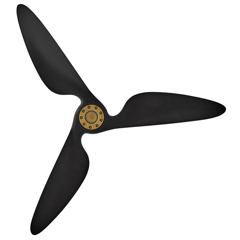 Azura Outdoor Rated 52 Inch Ceiling Fan with Light Kit by Hinkley Lighting