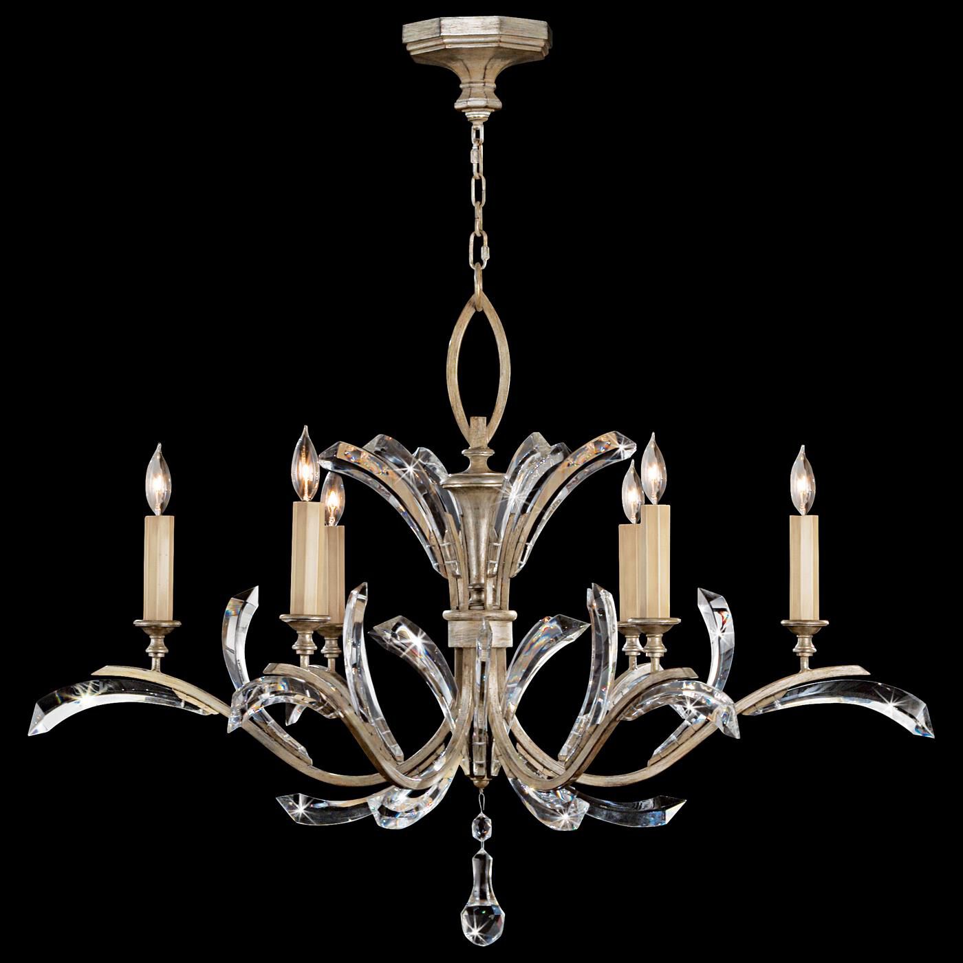 Beveled Arcs Chandelier by Fine Art Handcrafted Lighting